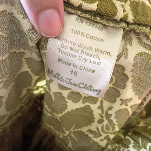 Matilda Jane Molly the Envy Skirt 10 EUC - Picture 5 of 5